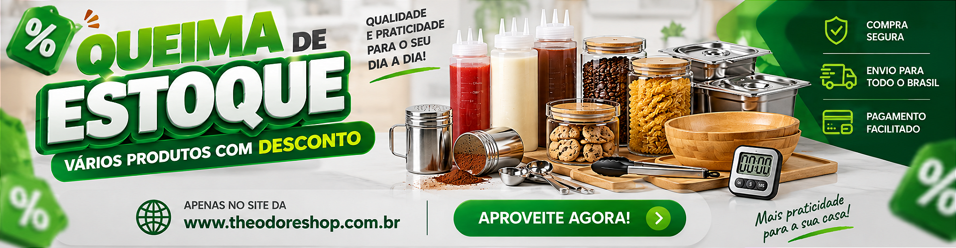 Queima de Estoque Theodore Shop