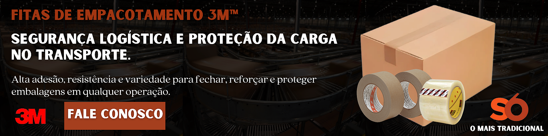 Banner empacotamento