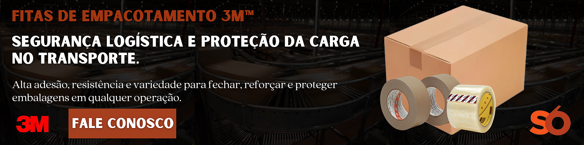 Banner empacotamento