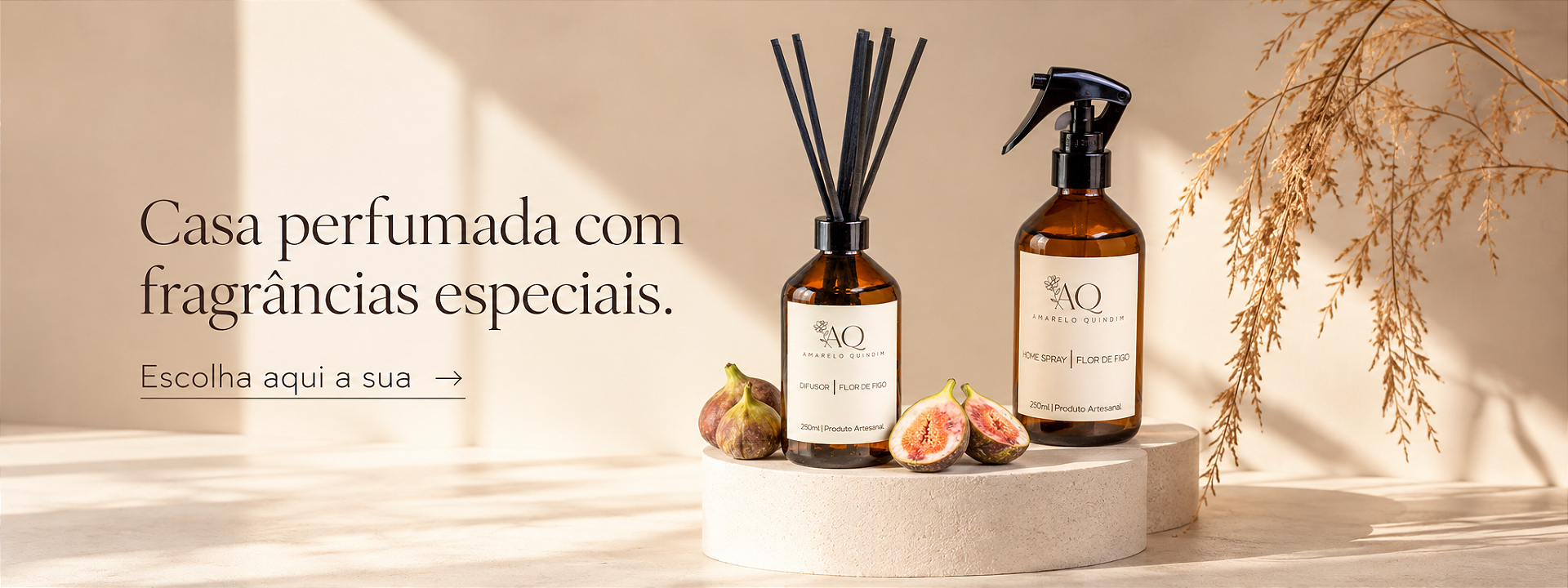 Escolha o seu aroma