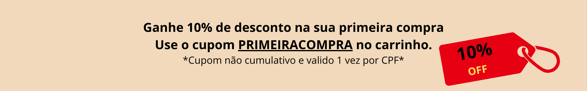 cupom primeira compra