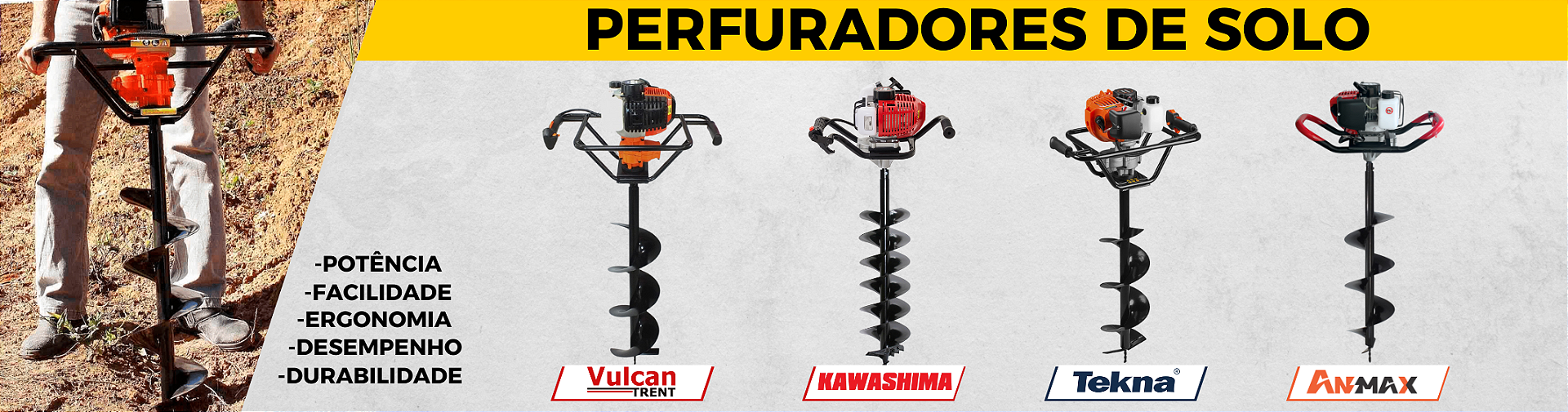 Perfurador de Solo