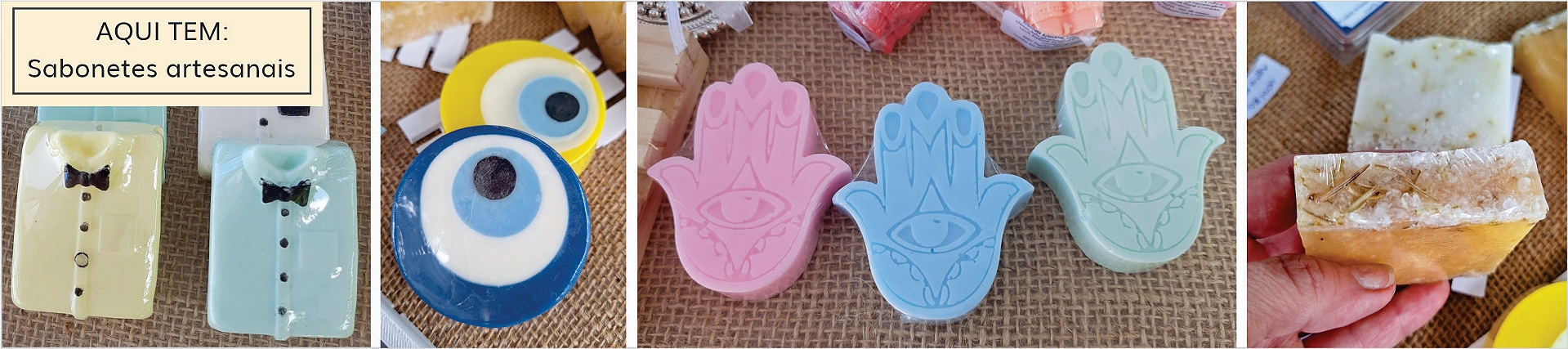Sabonetes artesanais