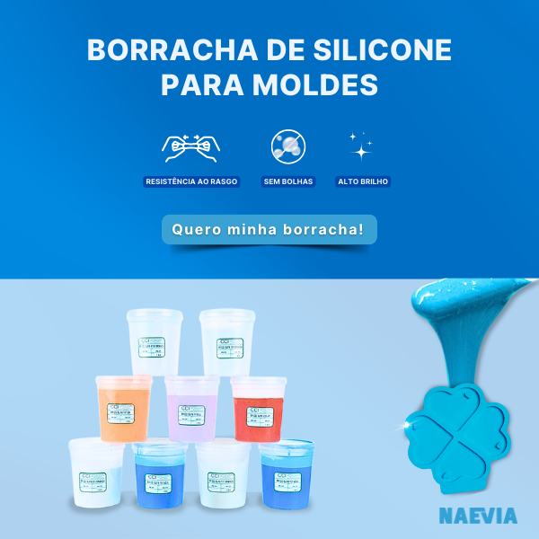 Banner Borracha de Silicone para Moldes mobile