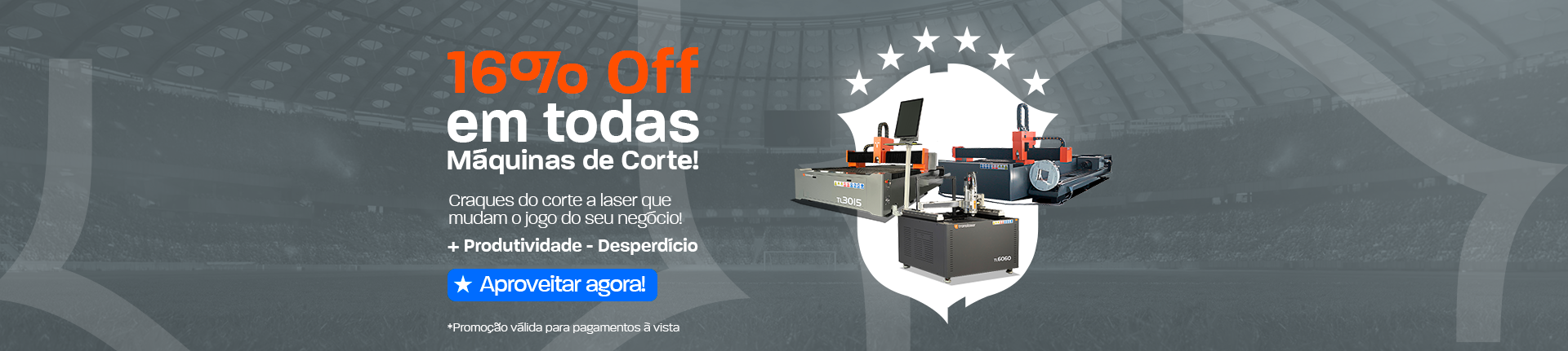 Corte TL 6 anos - Full Banner