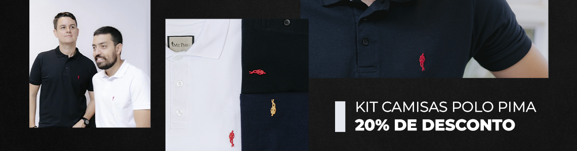 Kit Camisa Polo