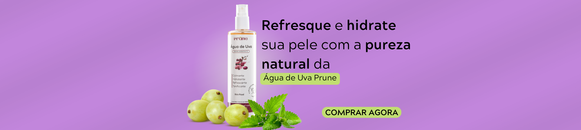 Agua de Uva Prune