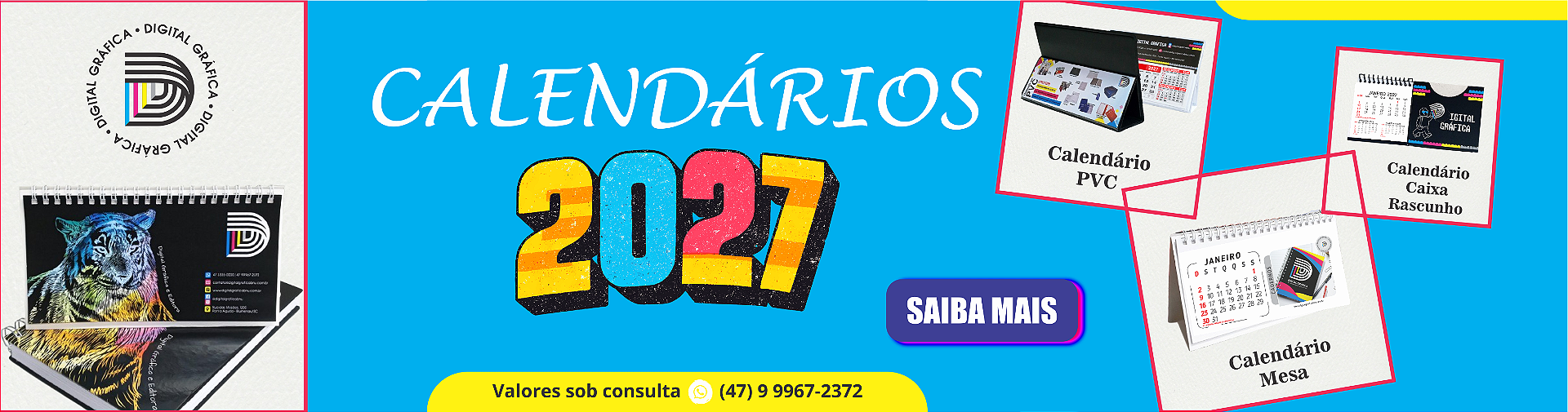 Calendário 2027