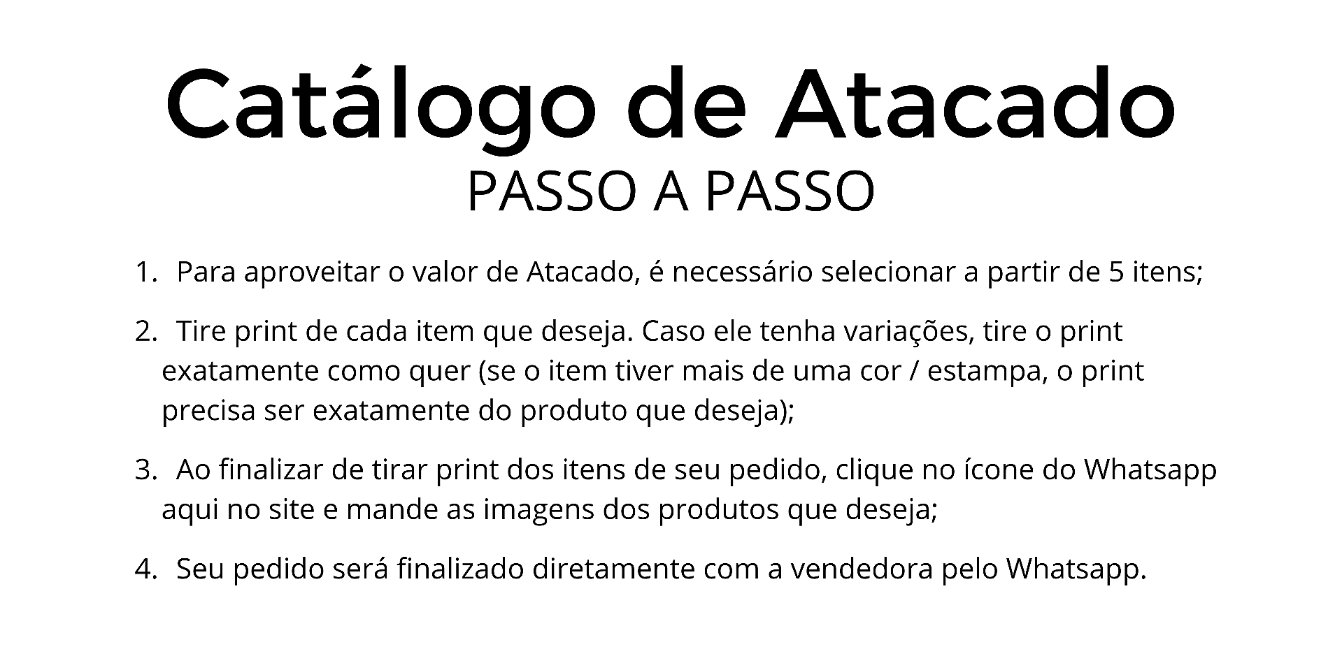 Site Catálogo