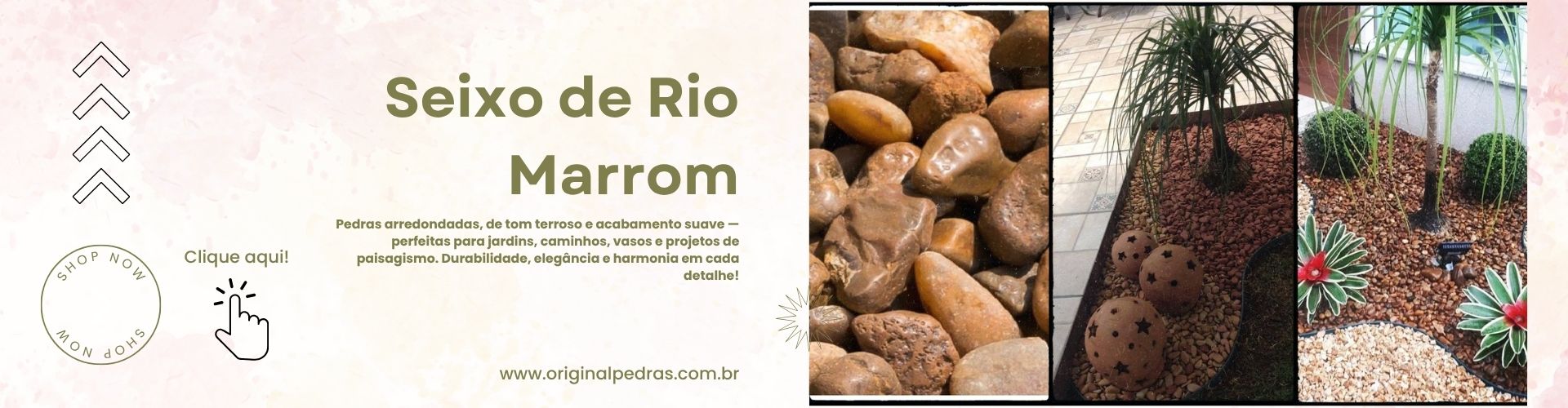 Seixo de Rio Marrom