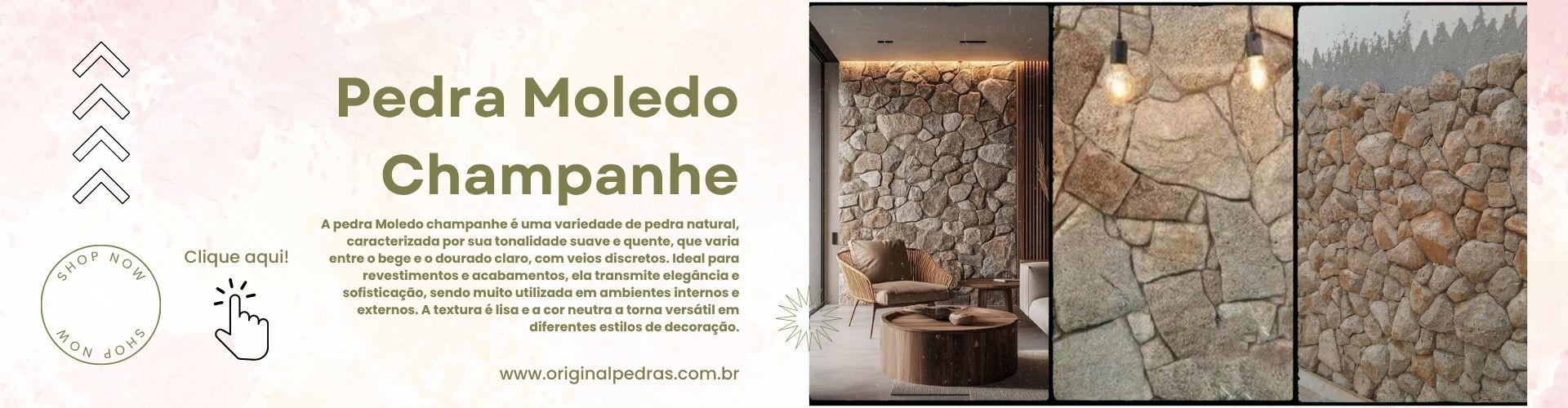 Pedra Moledo Champanhe