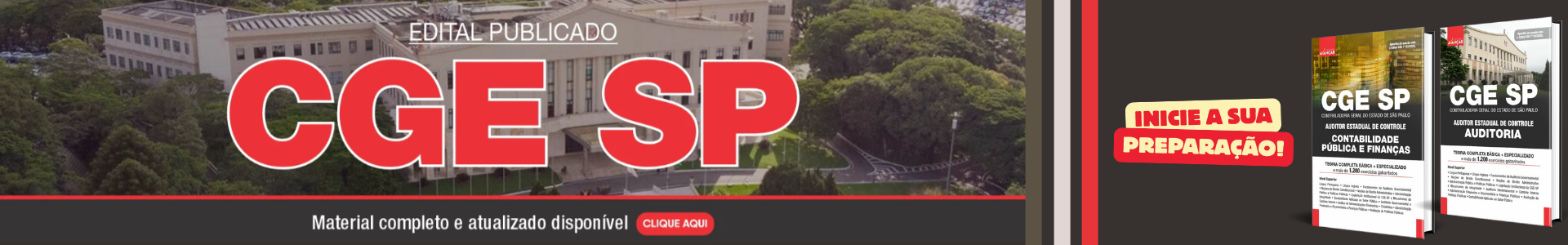 Concurso CGE SP 2025
