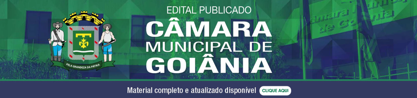 Concurso Câmara Municipal de Goiânia 2026