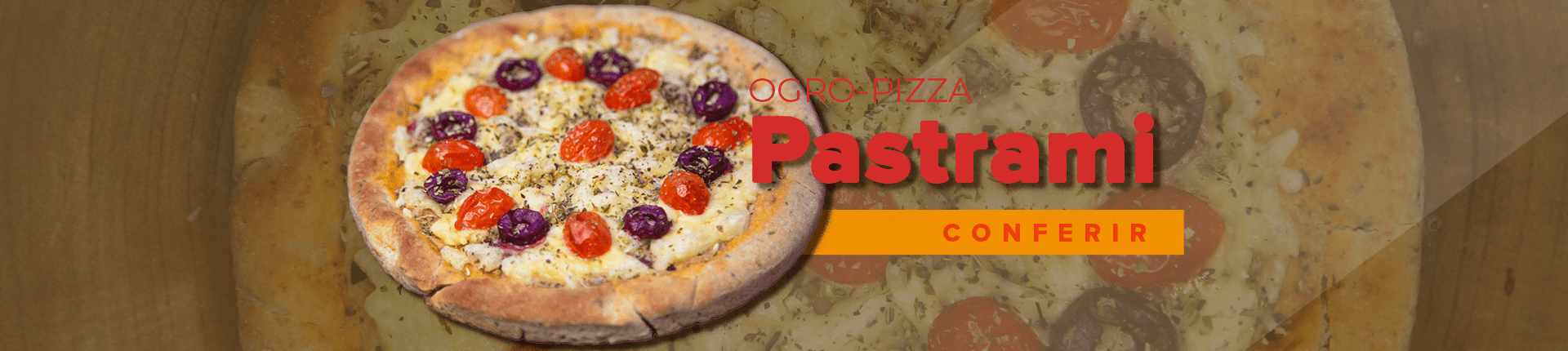 Ogro-Pizza Pastrami