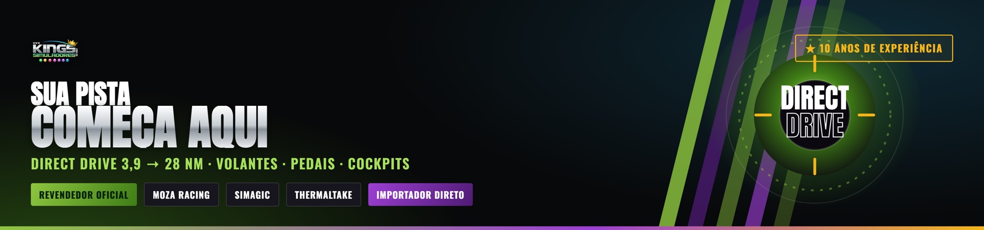 Principal - Sua pista comeca aqui