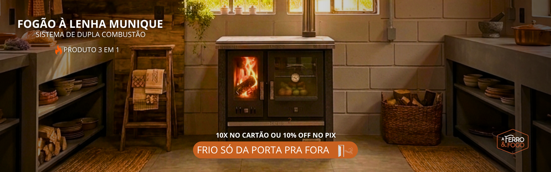 Fogão Munique Abril 2026