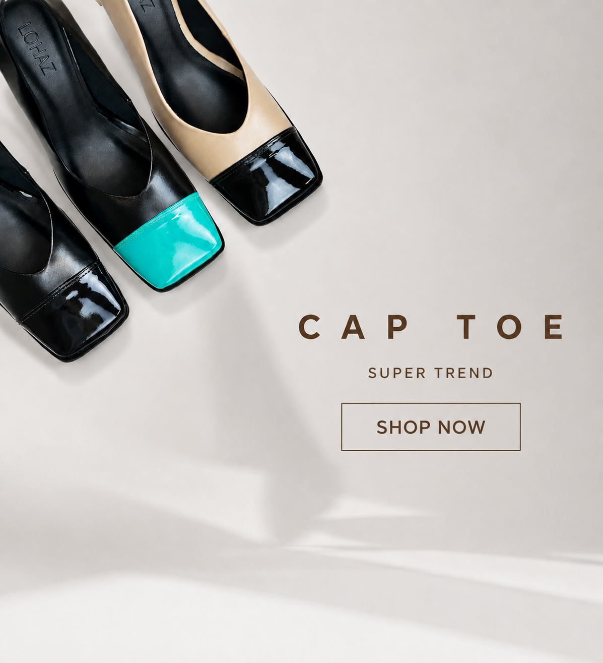 Cap Toe @mobile