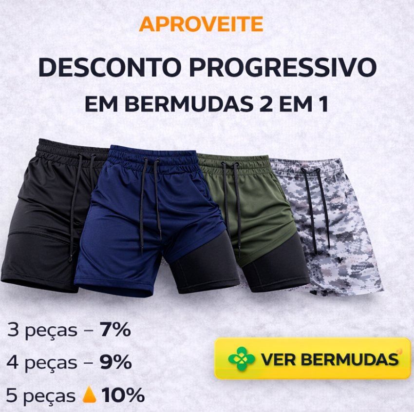 Bermuda 2em1 Progressivo - Mobile