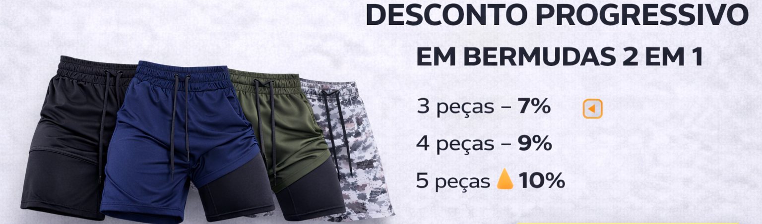 Bermuda 2em1 Progressivo