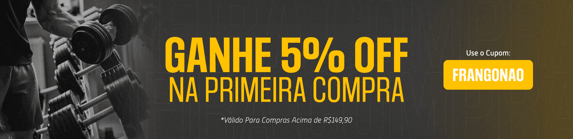 Banner de 5% Off