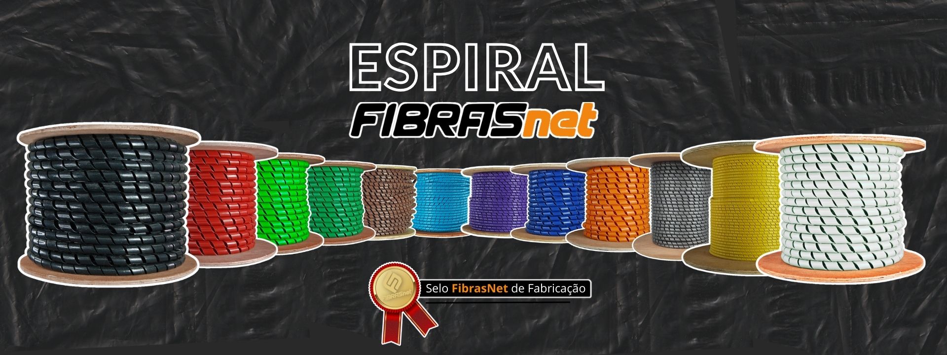 Espiral FibrasNet/preto
