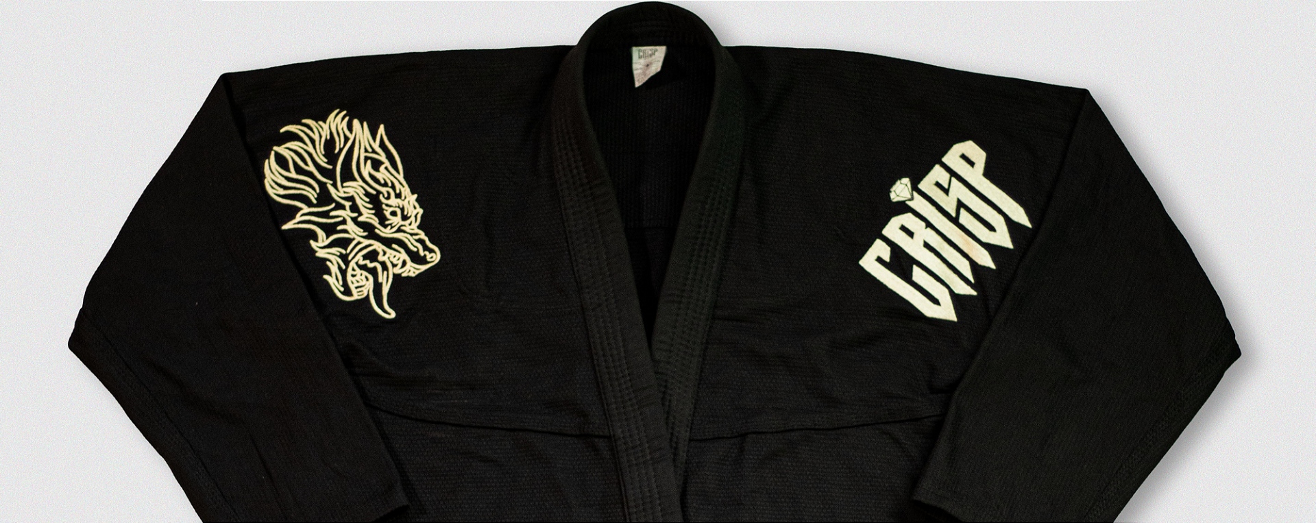 4 KIMONO CRISP BLACK & GOLD