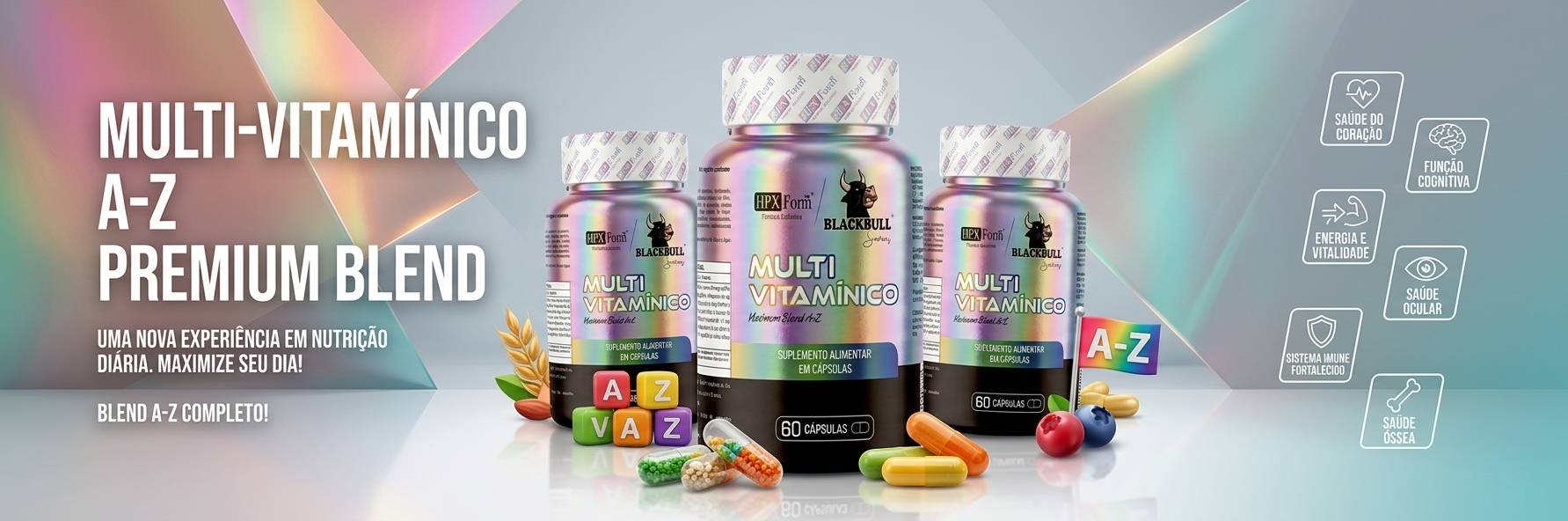 Multivitamínico 60 Cápsulas - HPX Form