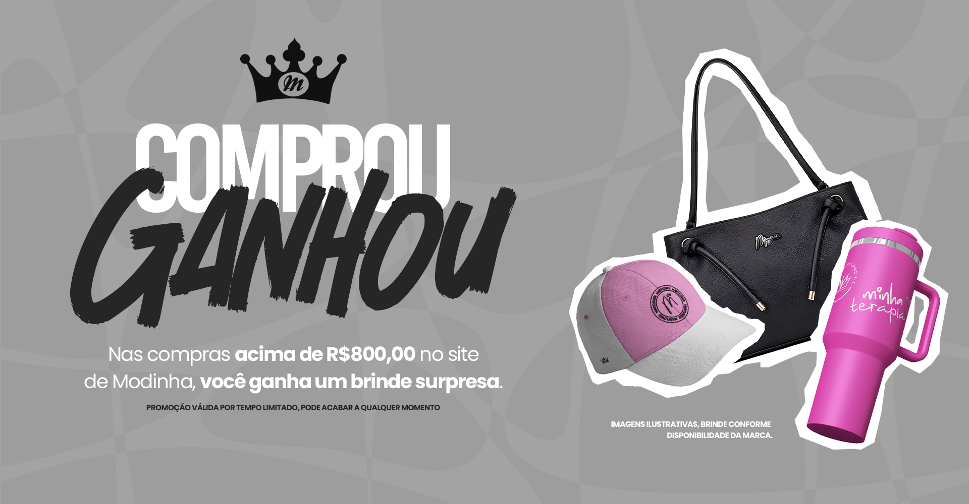 COMPROU GANHOU !
