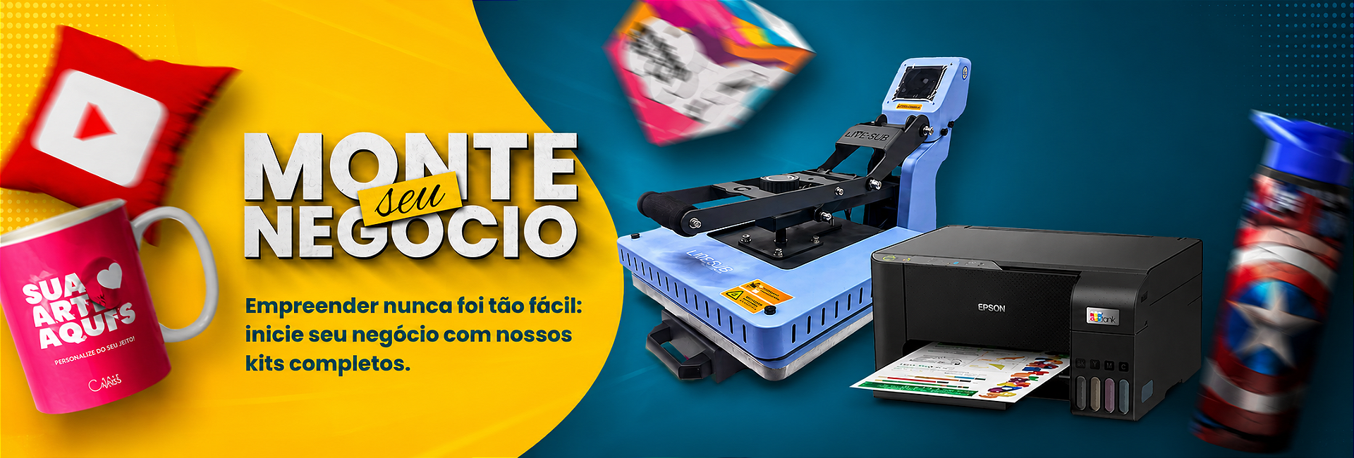 Kits para sublimação