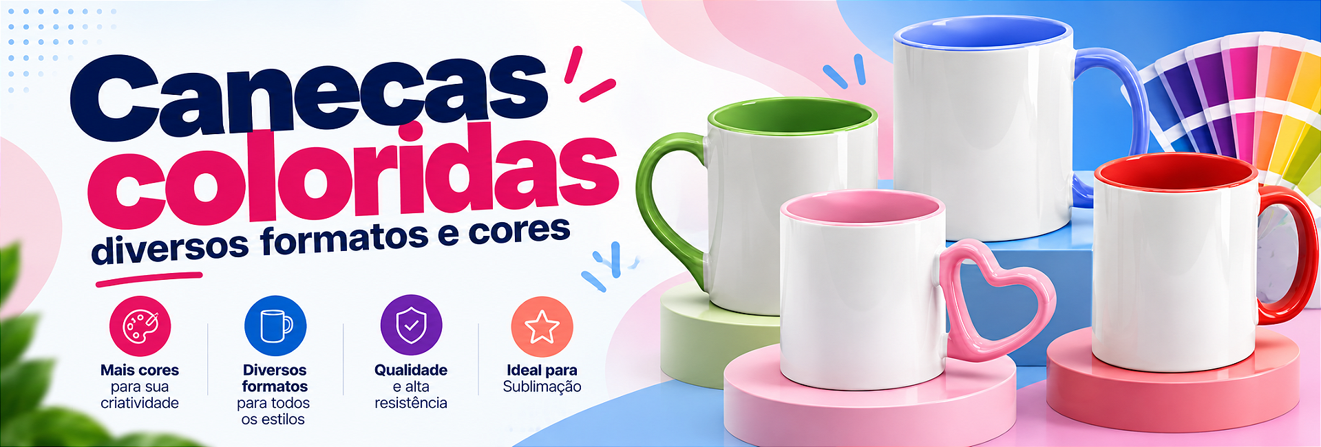 Canecas Coloridas 2