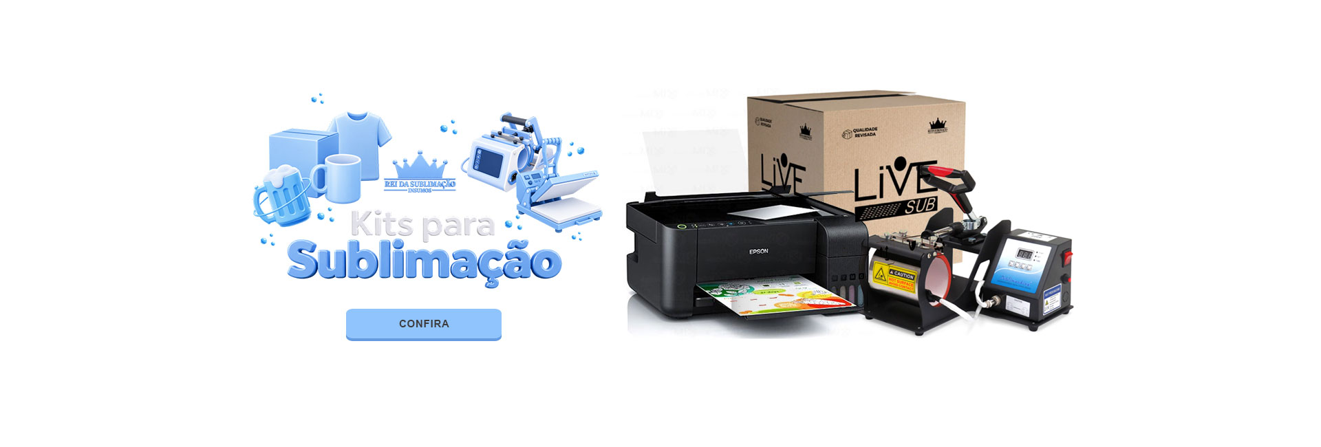 Kits para sublimação