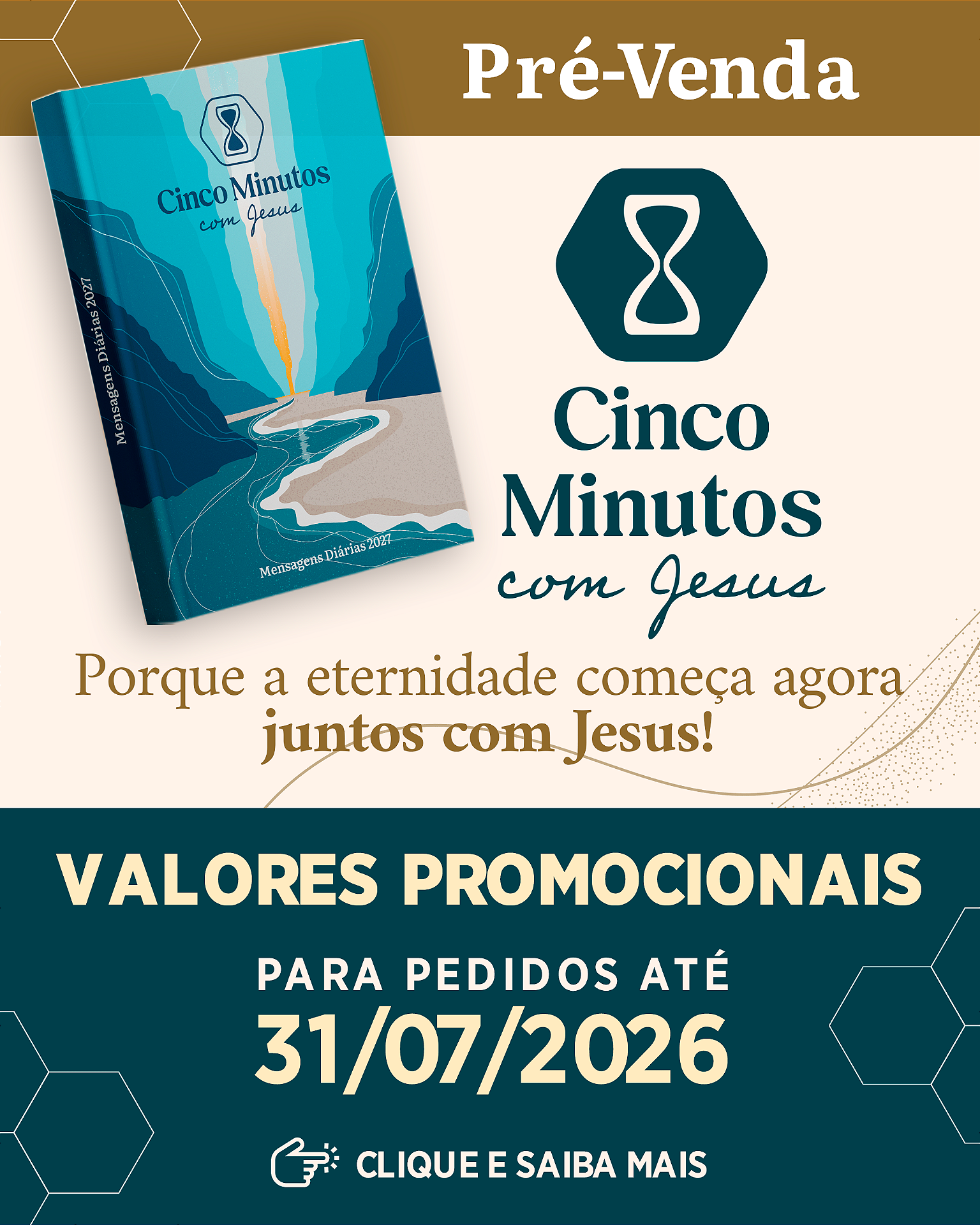 full banner cinco minutos com jesus 2027 mobile