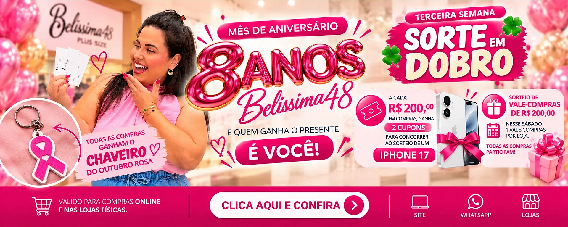 SORTE EM DOBRO