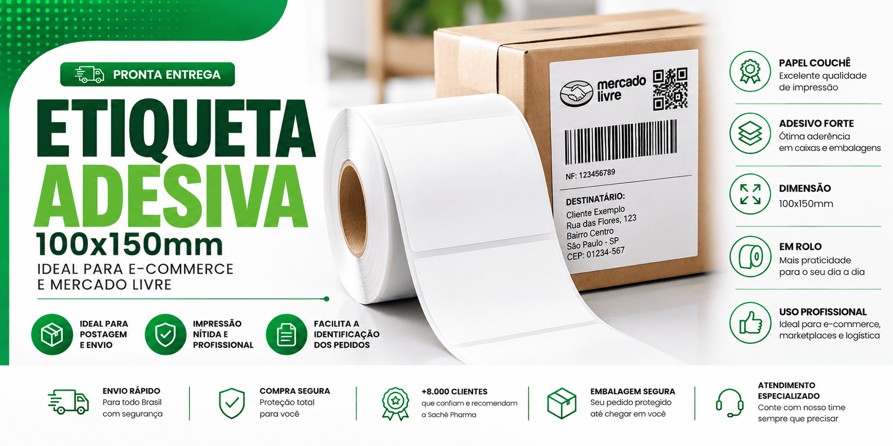 ETIQUETA DANFE LOGISTICA