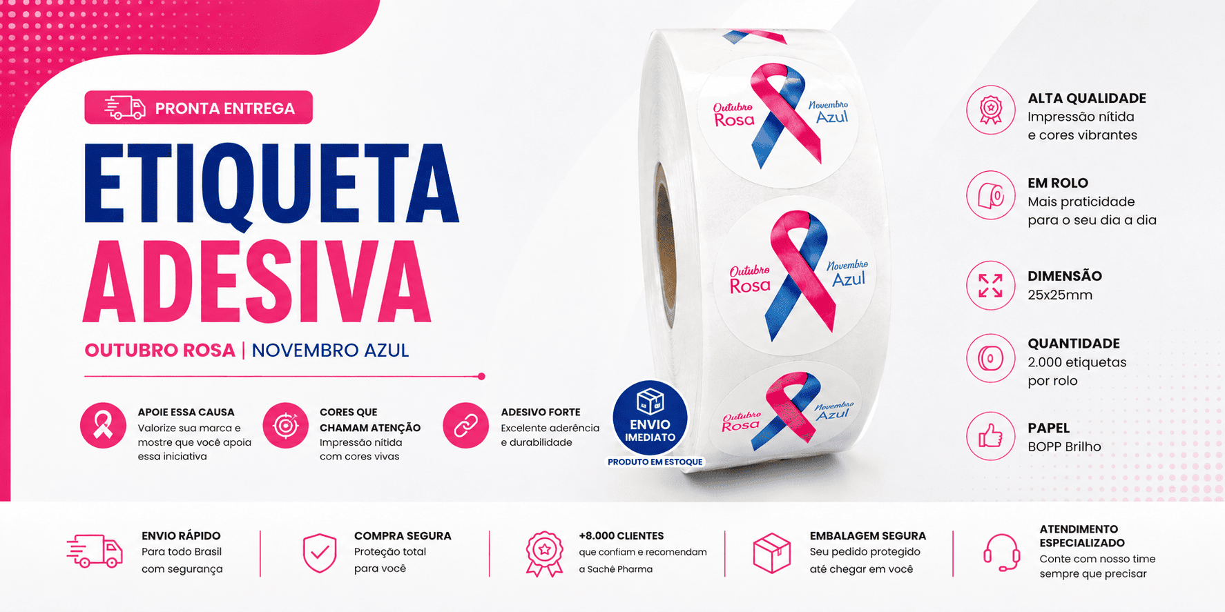 OUTUBRO ROSA NOVEMBRO AZUL