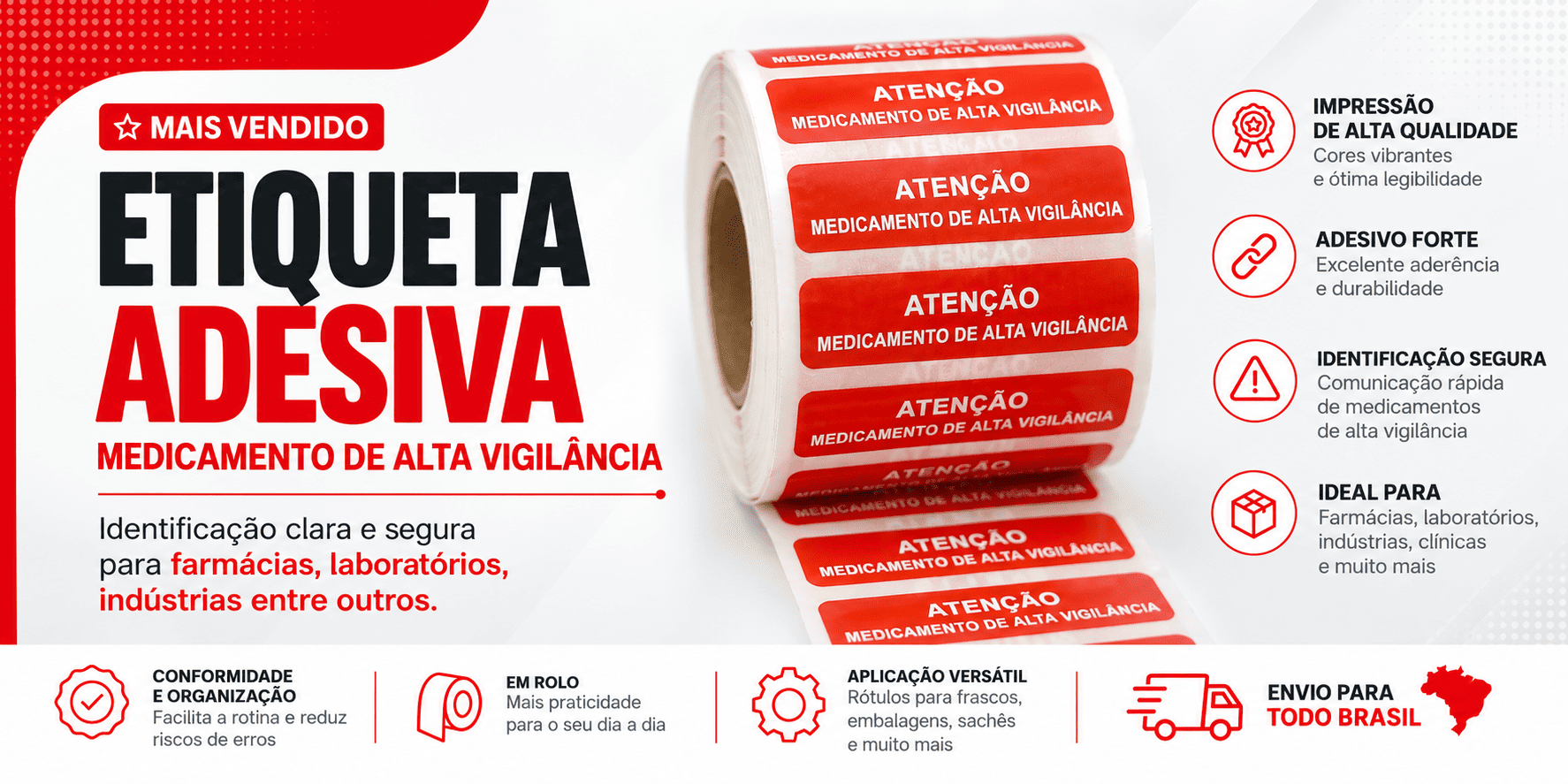 ETIQUETA MEDICAMENTO DE ALTA VIGILANCIA