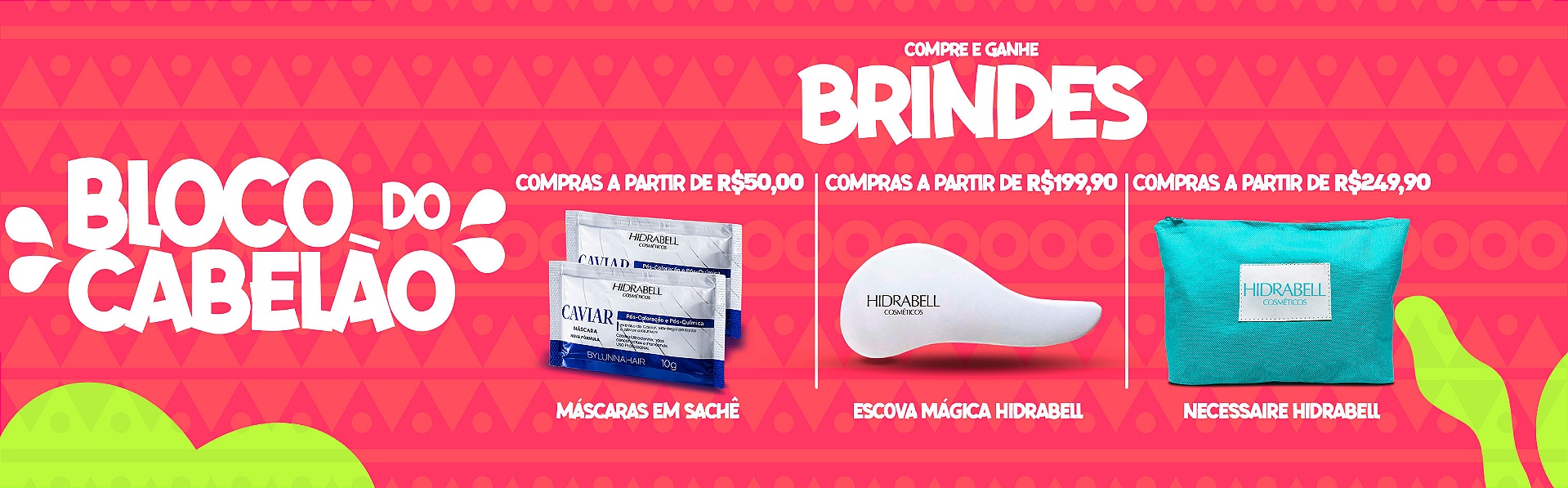 Bloco do Cabelão - Brindes @desktop