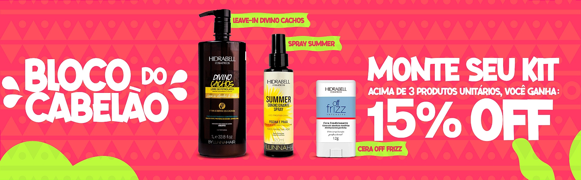 Monte seu kit - Bloco da beleza @desktop