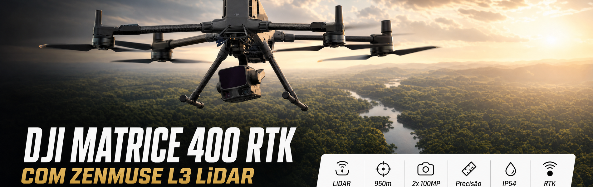 M400 e LIDAR L3