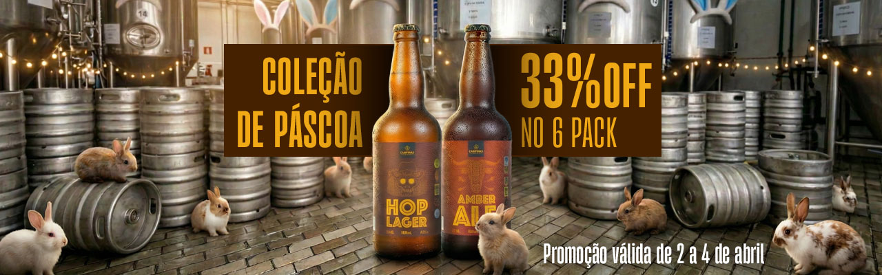 COLEÇÃO DE PÁSCOA - AMBER E HOP