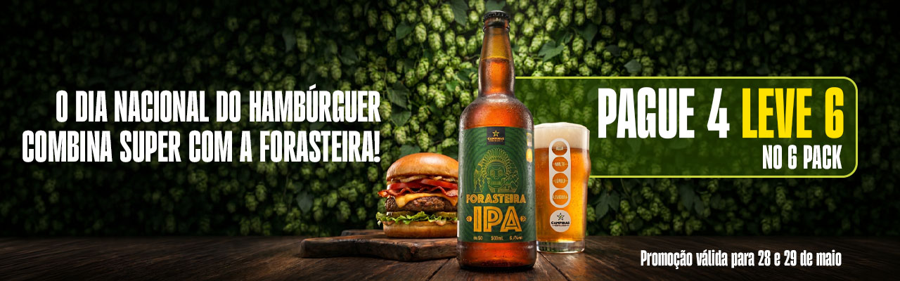 DIA NACIONAL DO HAMBURGUER - FORASTEIRA 33%OFF