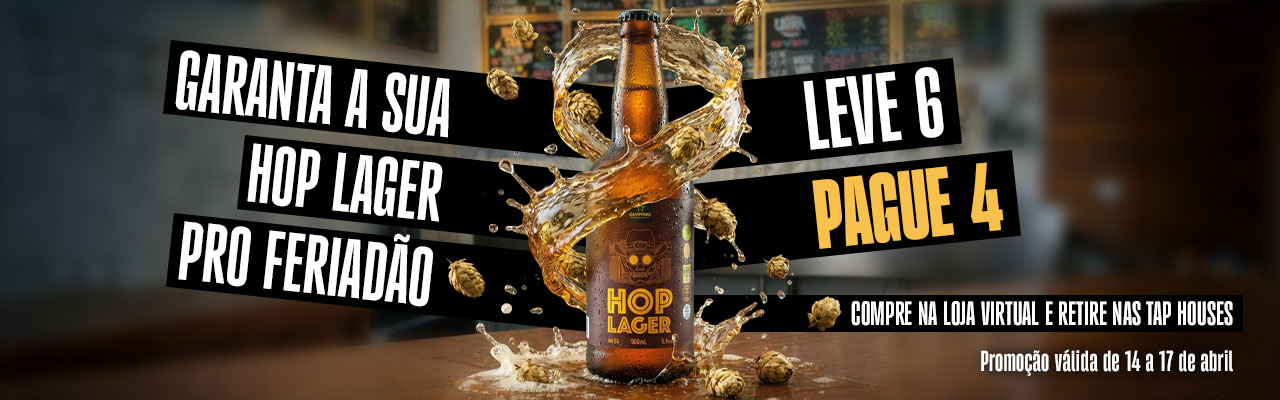 HOP LAGER - INDEPENDÊNCIA DO SABOR
