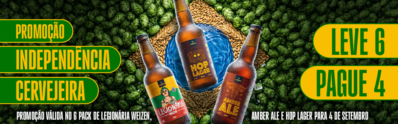 33% OFF - INDEPENDÊNCIA CERVEJEIRA