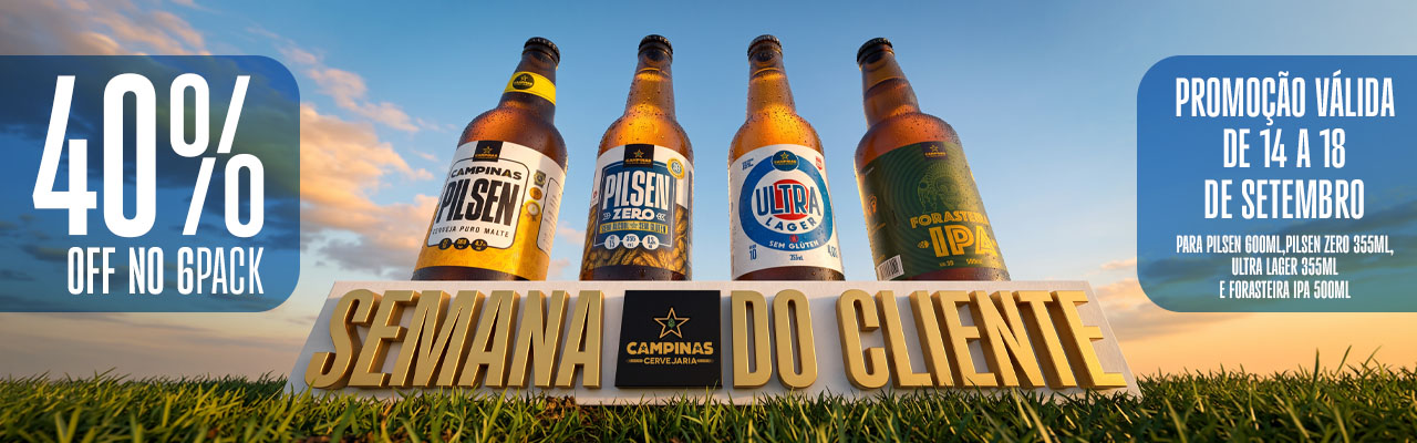 SEMANA DO CLIENTE 40% OFF