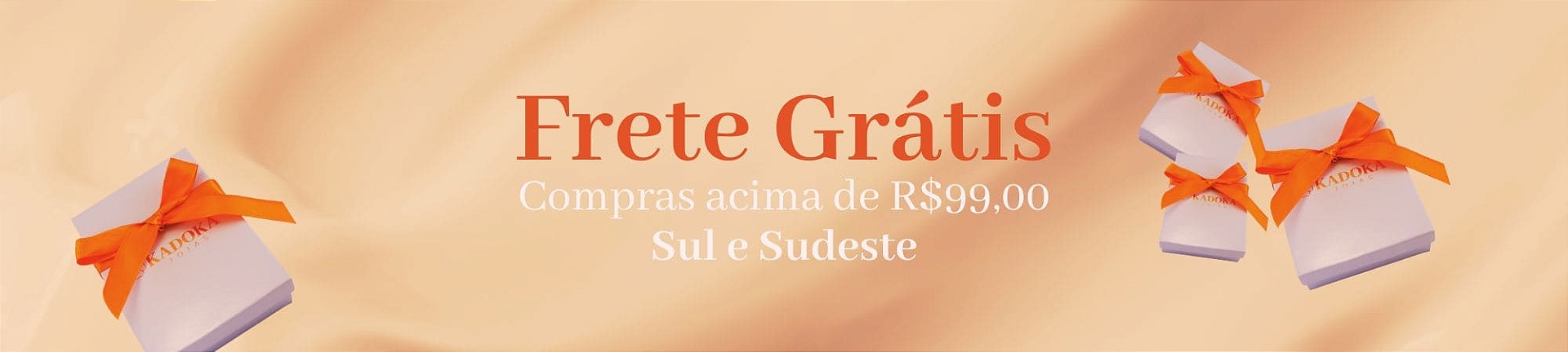 Frete grátis para sul e sudeste