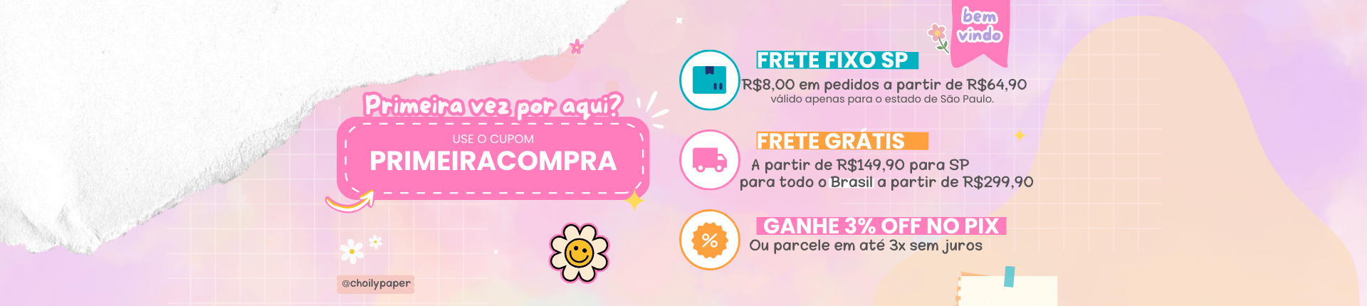 Bem vindo!