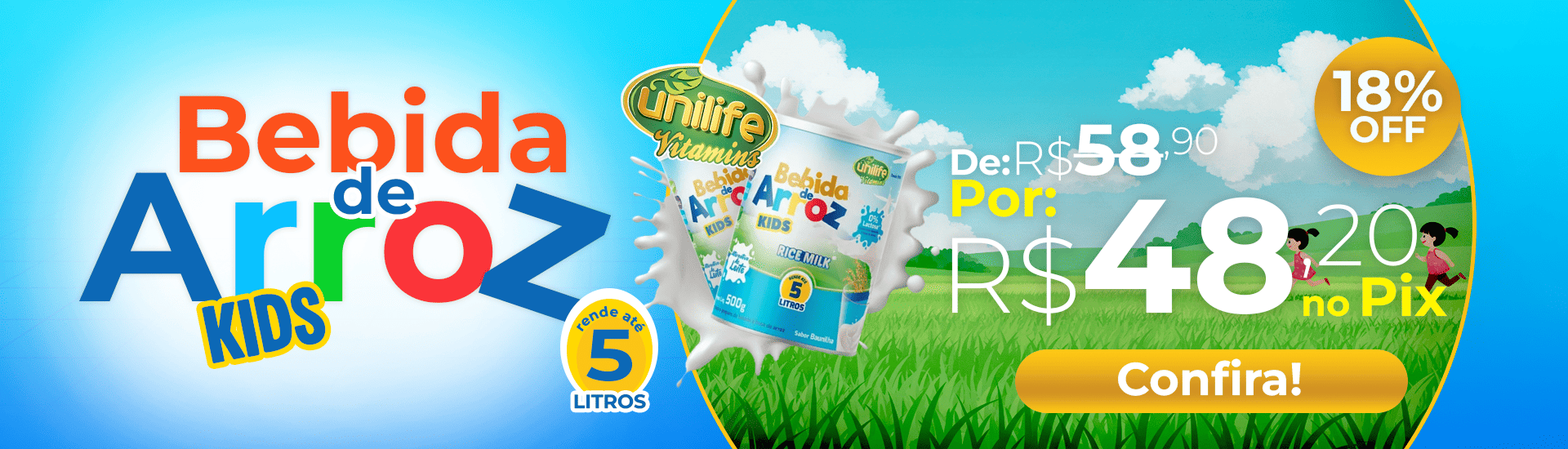 Bebida de arroz - Unilife