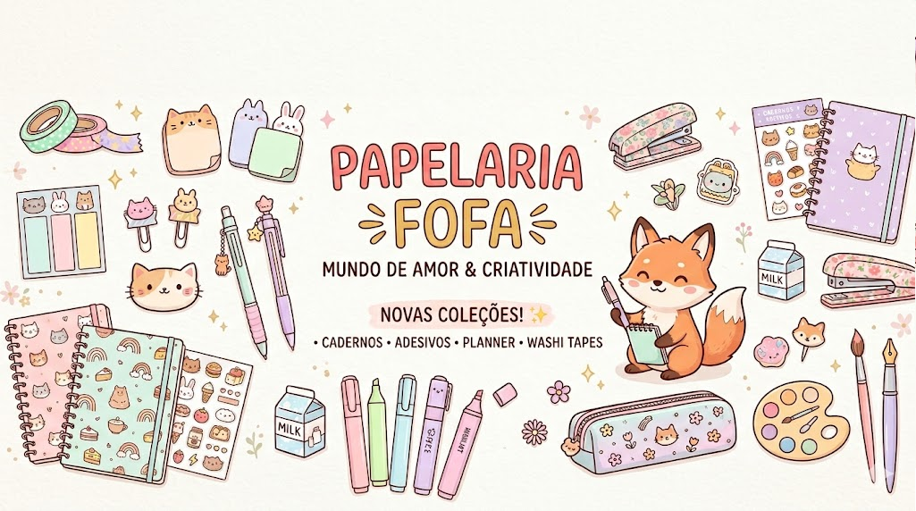 PAPELARIA FOFA