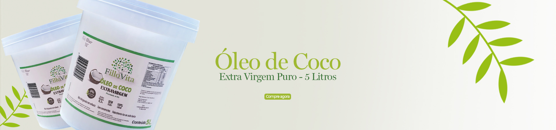 oleo de coco