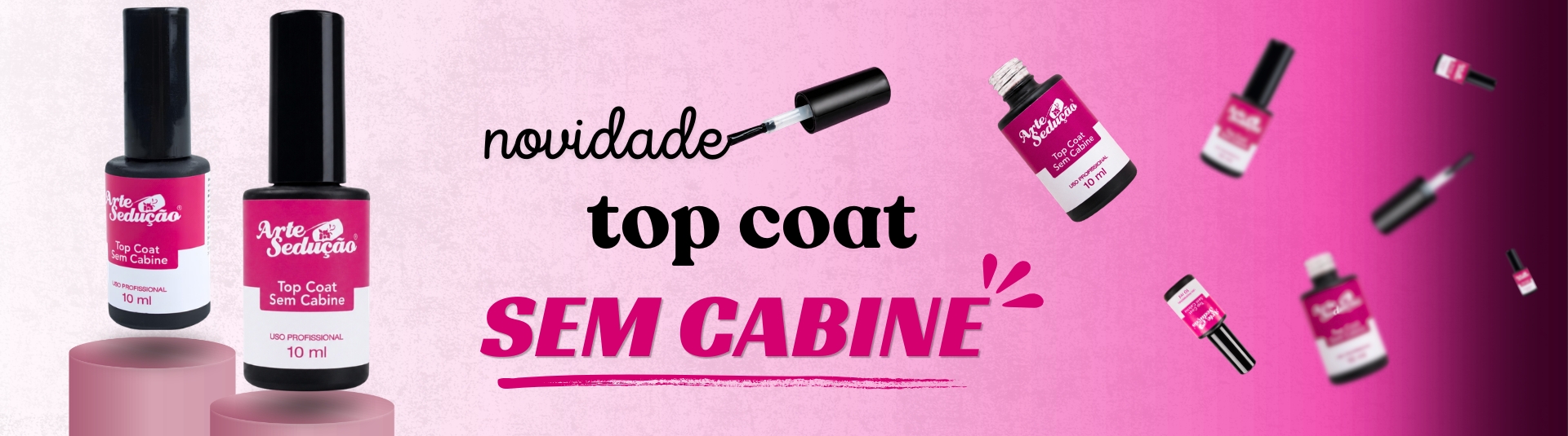 Top Coat Sem Cabine